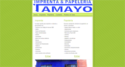 Desktop Screenshot of impresostamayo.com