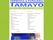 Tablet Screenshot of impresostamayo.com